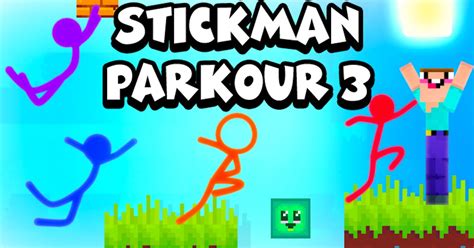 Stickman Parkour 3 🕹️ Joaca Stickman Parkour 3 pe CrazyGames