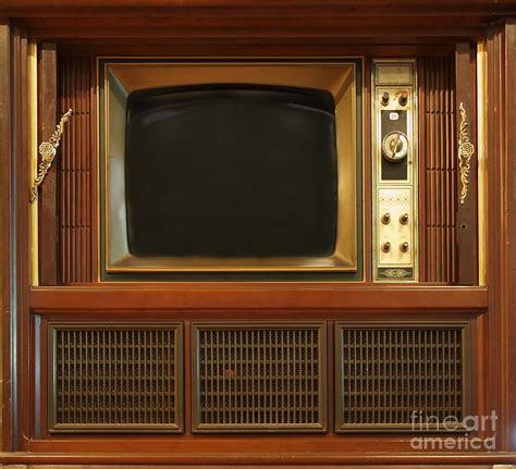 Retro Style Television Set Photograph by Yali Shi