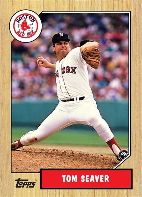 Pin by David on Tom Seaver | Baseball cards, Baseball trading cards ...