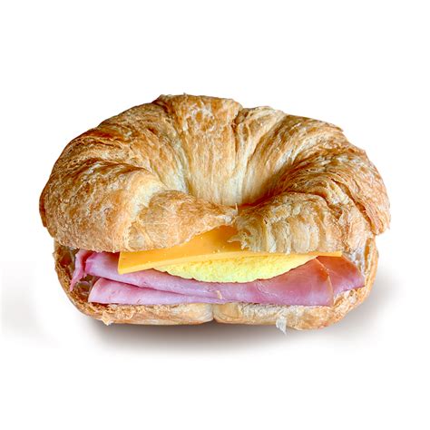 #3 Ham, Egg and Cheese Croissant Sandwich