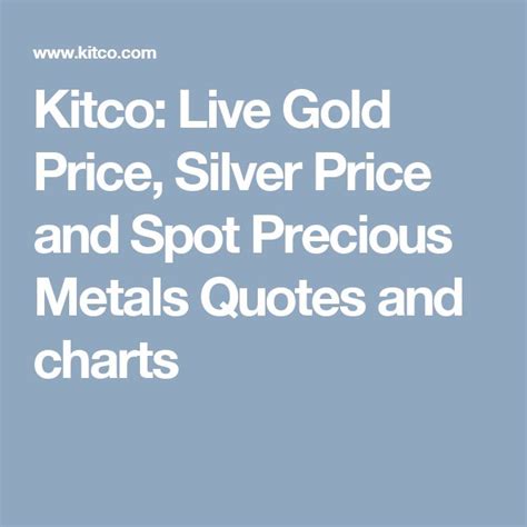 Kitco Spot Silver Chart - Remotepc.com