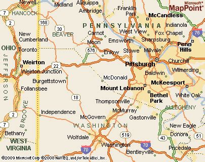 Where is McDonald, Pennsylvania? see area map & more