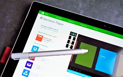 Bamboo Paper app can turn a Windows 8.1 tablet into a notebook ...