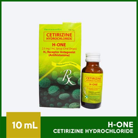 Terramedic Inc. » H-ONE ORAL DROPS (CETIRIZINE HYDROCHLORIDE)