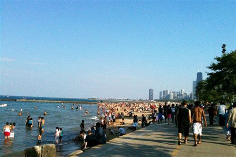 North Avenue Beach is one of the very best things to do in Chicago