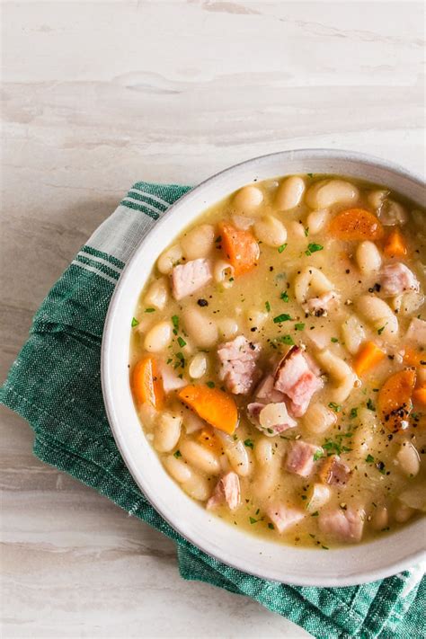 Best Ham And Navy Bean Soup Recipe | Besto Blog