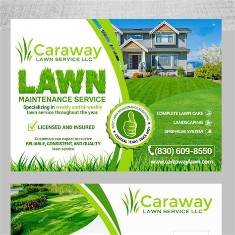 Lawn Service Postcard mailers | Postcard, flyer or print contest