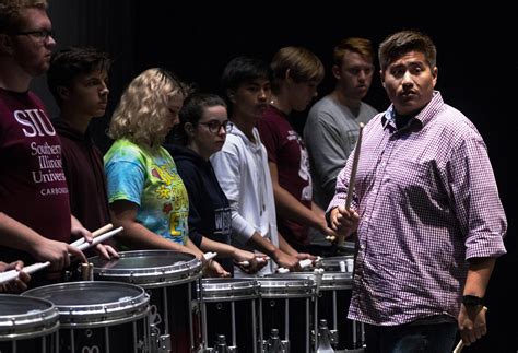 Photo of the day: Percussionists in training – The Daily Egyptian