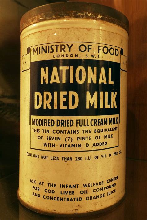 National Dried Milk WW2 | History | Pinterest