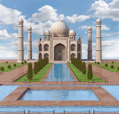 Taj Mahal 3D Models for Download | TurboSquid