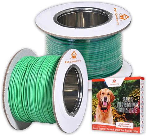 Extra Underground Dog Fence Wire for Pet Control HQ Wireless Electric Fence for Dogs (1/3 Acre ...