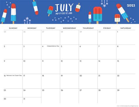 2023-2024 Foodie Printable Calendars for Moms - iMOM