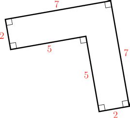 Area and perimeter of complex shapes | Area and perimeter of 2D shapes | Siyavula