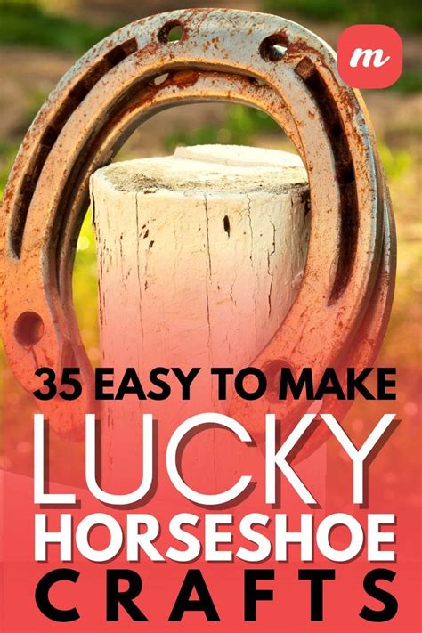 35 Easy to Make Lucky Horseshoe Crafts | Horseshoe crafts, Horseshoe crafts projects, Western crafts