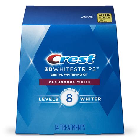 Buy Crest 3D Whitestrips, Glamorous White, Teeth Whitening Strip Kit ...