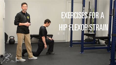 Exercises for a hip flexor strain to help you recover quickly - YouTube