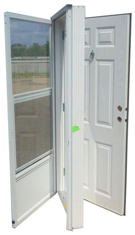 34x78 Steel Solid Door with Peephole RH for Mobile Home Manufactured ...