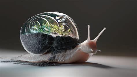 Terrarium Snail on Behance