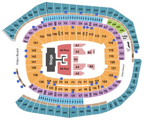 US Bank Stadium Tickets and Seating Charts - Minneapolis, MN (2023)