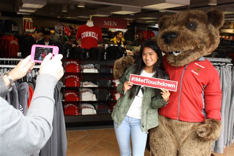 Meet Touchdown, the Big Red Bear mascot - Cornell