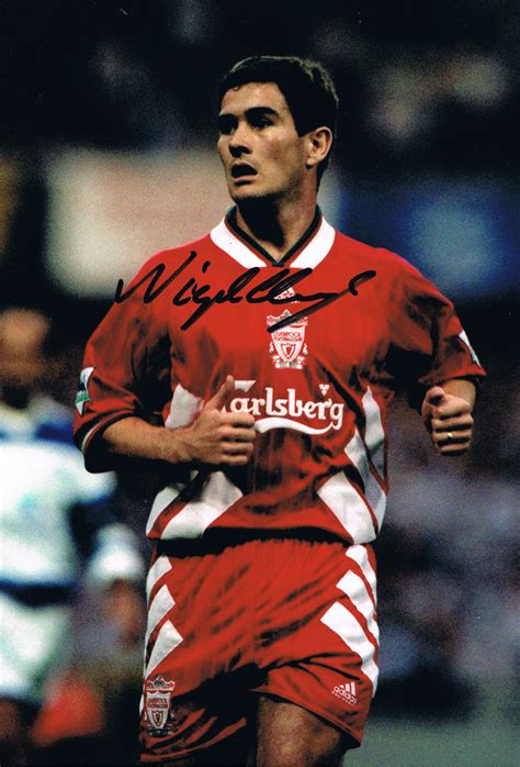 Signed Nigel Clough Liverpool Photo - Its Signed Memorabilia