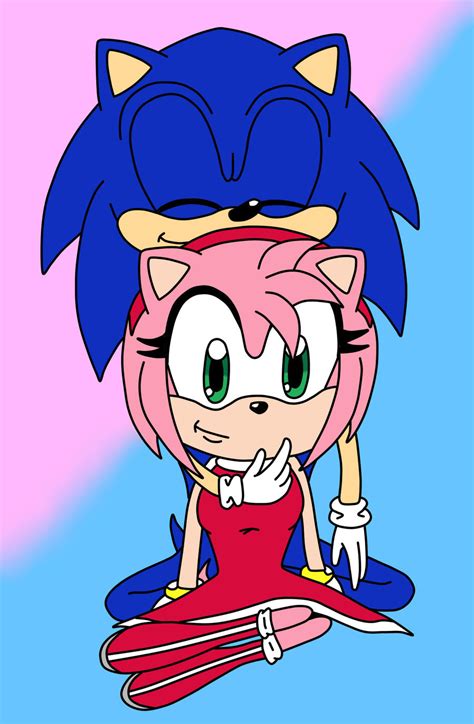 sonamy fanart by animecat33 on DeviantArt