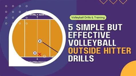 5 Simple But Effective Volleyball Outside Hitter Drills - Volleyball Vault