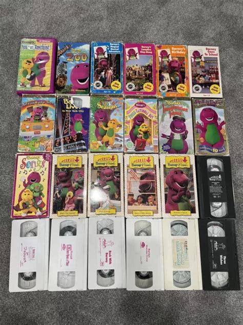 BARNEY & FRIENDS Time Life VHS Lot 24 Tapes £34.83 - PicClick UK