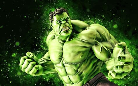 Yellow Hulk Vs Green Hulk