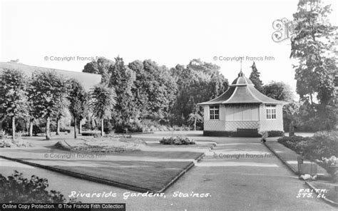 Photo of Staines, Riverside Gardens c.1965 - Francis Frith