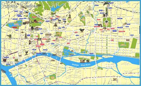 Baotou Map Tourist Attractions - TravelsFinders.Com