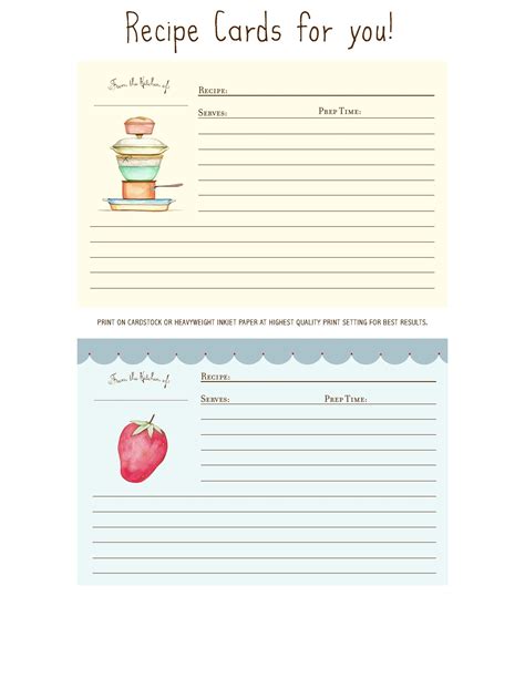 44 Perfect Cookbook Templates [+Recipe Book & Recipe Cards]