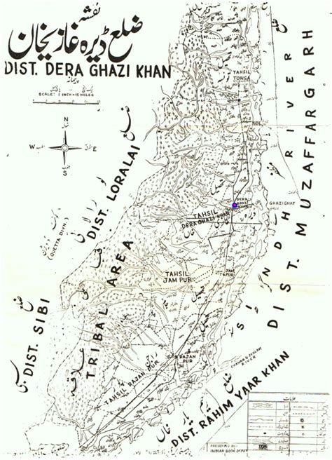 :: Map of Dera Ghazi Khan _ All India Derawal Sahayak Sabha (Regd.)::