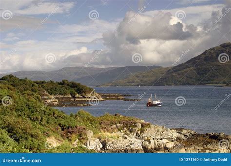 Kyle of Lochalsh stock photo. Image of coast, west, western - 1271160