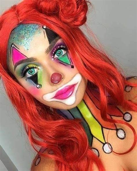 Pin by Paulina Arellano on Payasos | Cute clown makeup, Clown makeup, Halloween costumes makeup