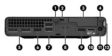 HP ProDesk 600 G6 Desktop Mini PC - Components | HP® Customer Support