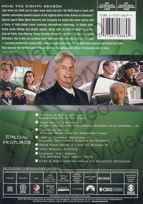 NCIS : Season 8 on DVD Movie