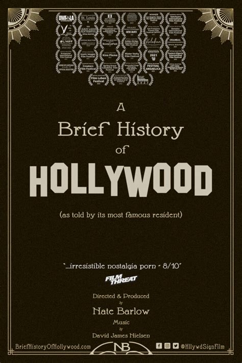 A Brief History of Hollywood – Nate Barlow