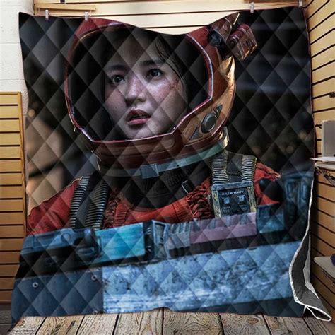 Space Sweepers Movie Kim Tae-ri Captain Jang Quilt Blanket