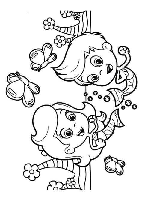 Bubble Guppies Zooli Coloring Pages Coloring Pages