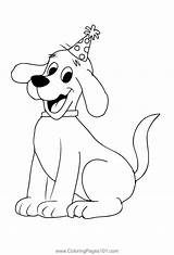 Clifford 2 Coloring Page For Kids  Free the Big Red Dog sketch template