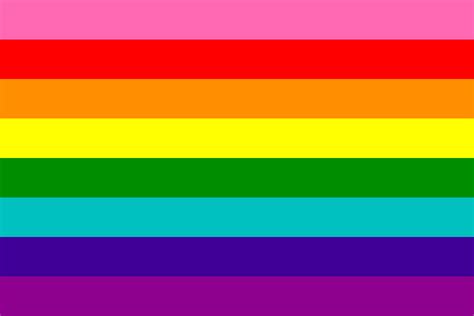 Clipart - Original gay pride flag