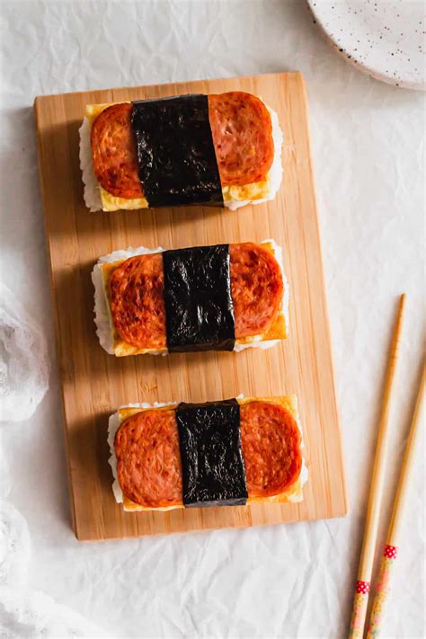 Easy Spam & Egg Musubi | Sift & Simmer