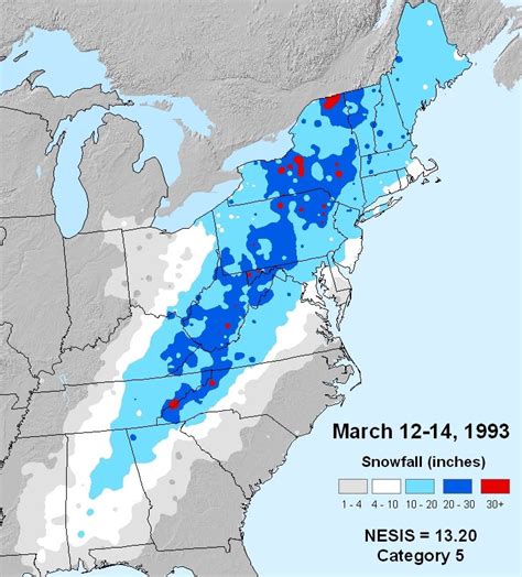 March 12-14, 1993 Blizzard