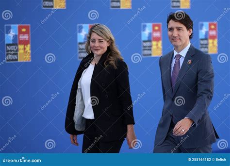 Canada`s Prime Minister Justin Trudeau and Foreign Minister Melanie ...