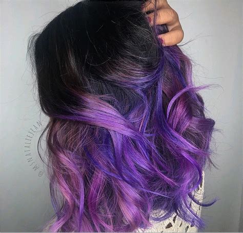 22 Ways to Style Purple Ombre Hair for a Fun Style Twist