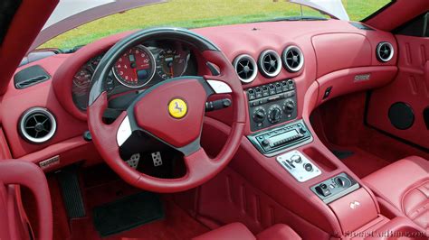 575 Superamerica interior, Ferrari 575 Superamerica interior