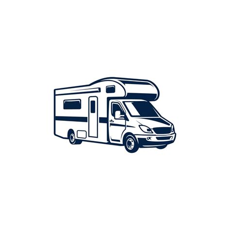 RV, camper van illustration vector 4875586 Vector Art at Vecteezy