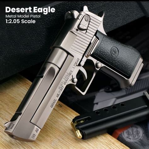 Desert Eagle Metal Model Pistol 1:2.05 Scale - ToyGunMarket Online Store