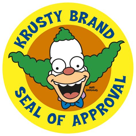 Logo de Krusty el Payaso - vector | Vector Clipart